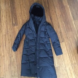 Uniqlo long puff jacket